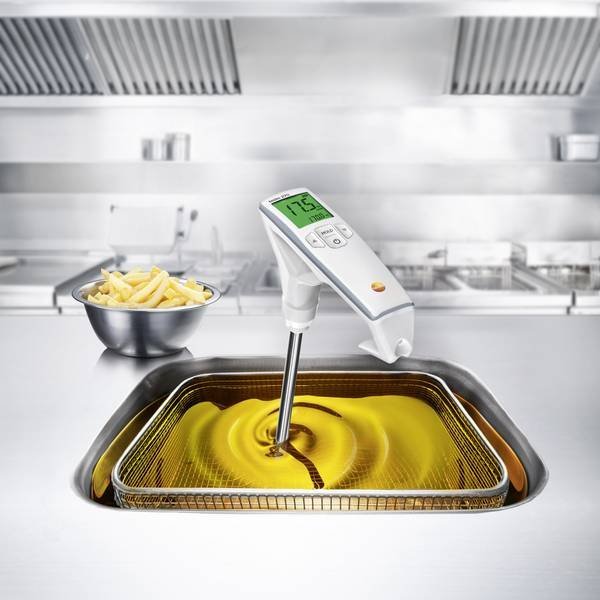 Testo sada fritovací olej, teplota +40 až +200 °C